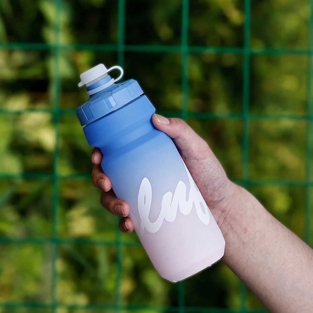 ESLNF Cycling Water Bottle 650ml Ultra light Leakproof Squeezable amping Hiking Sports Bicycle Kettle Bicycle Acces J250923