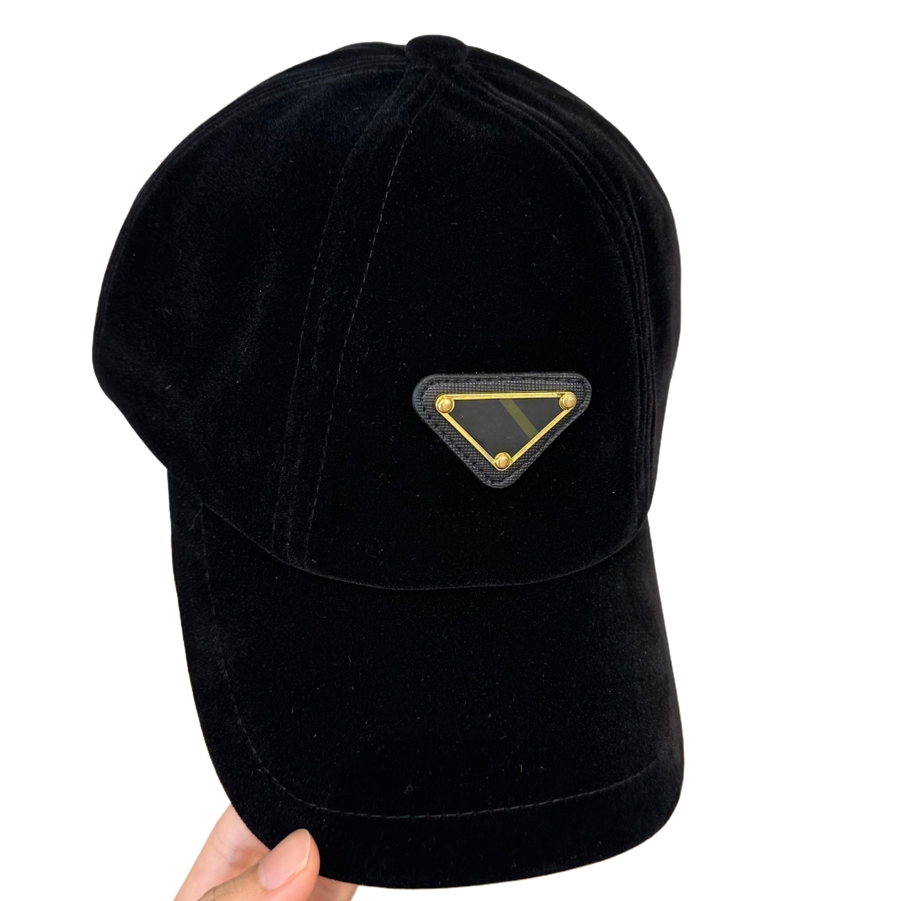 brown cap Velvet embroidery keep warm designer cap gold-labeled navy fitted caps baseball cap corduroy new eras fitted cap mens cap cap men peaked cap letter cap