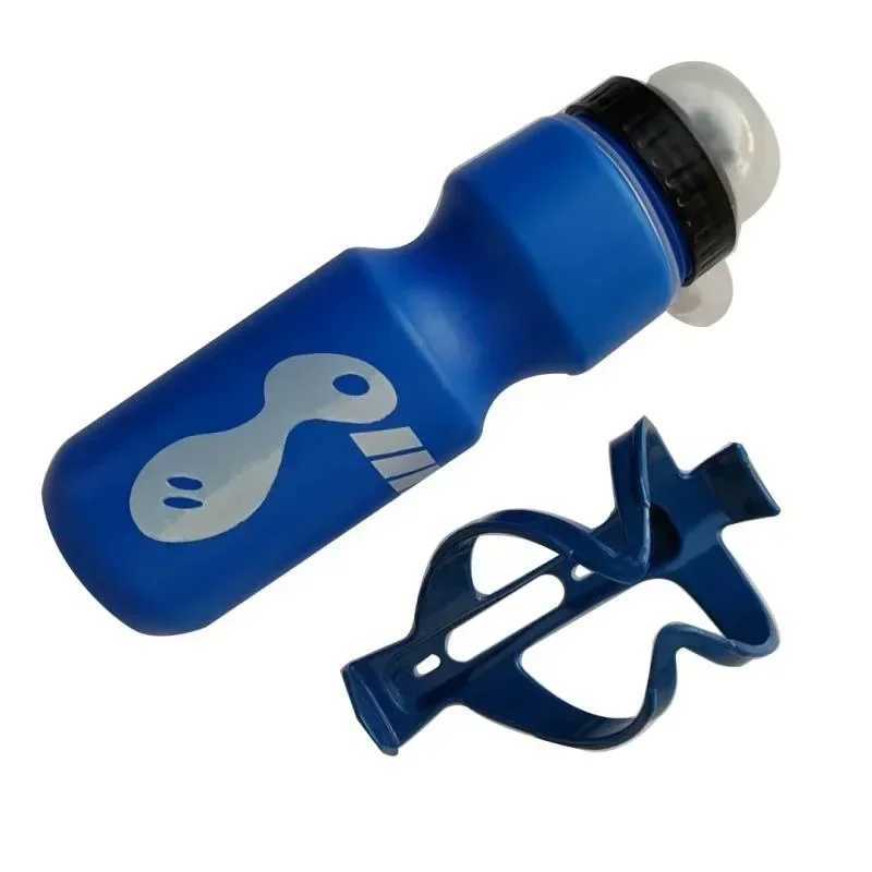 Bicycle Mountain Bike Sports Water Bottle with Water Bottle Bracket Outdoor Sports Camping Beverage Cup Portable Water Bottle J250923