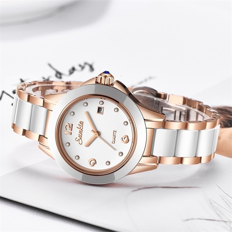 Wristwatches Fashion Women Watch Rose Gold Ladies Bracelet Watches Girl Reloj Mujer Creative Waterproof Date Clock Woman 230727