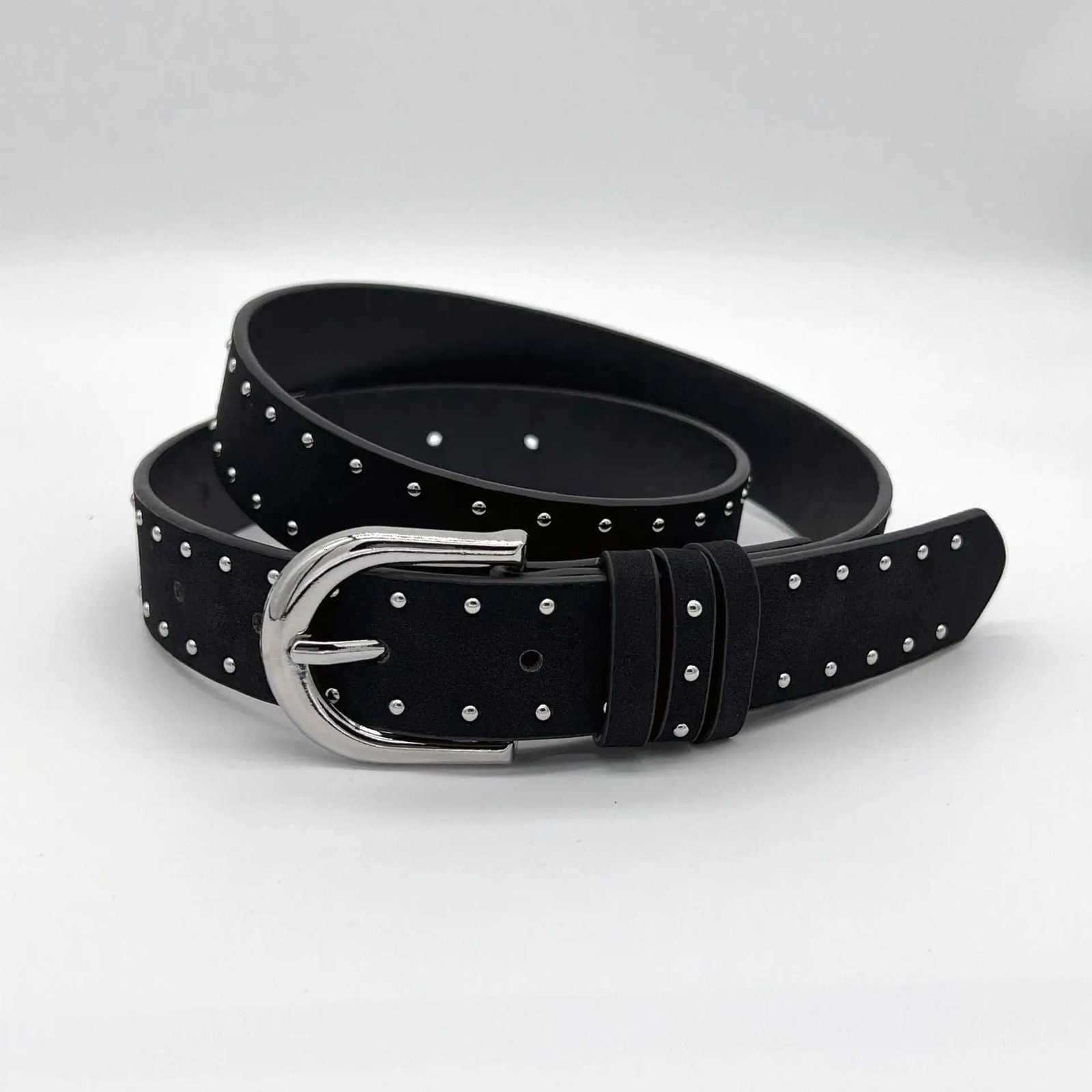 Ladies rivet belt simple needle buckle belt personzed tren retro versatile decorative pants belt W250923