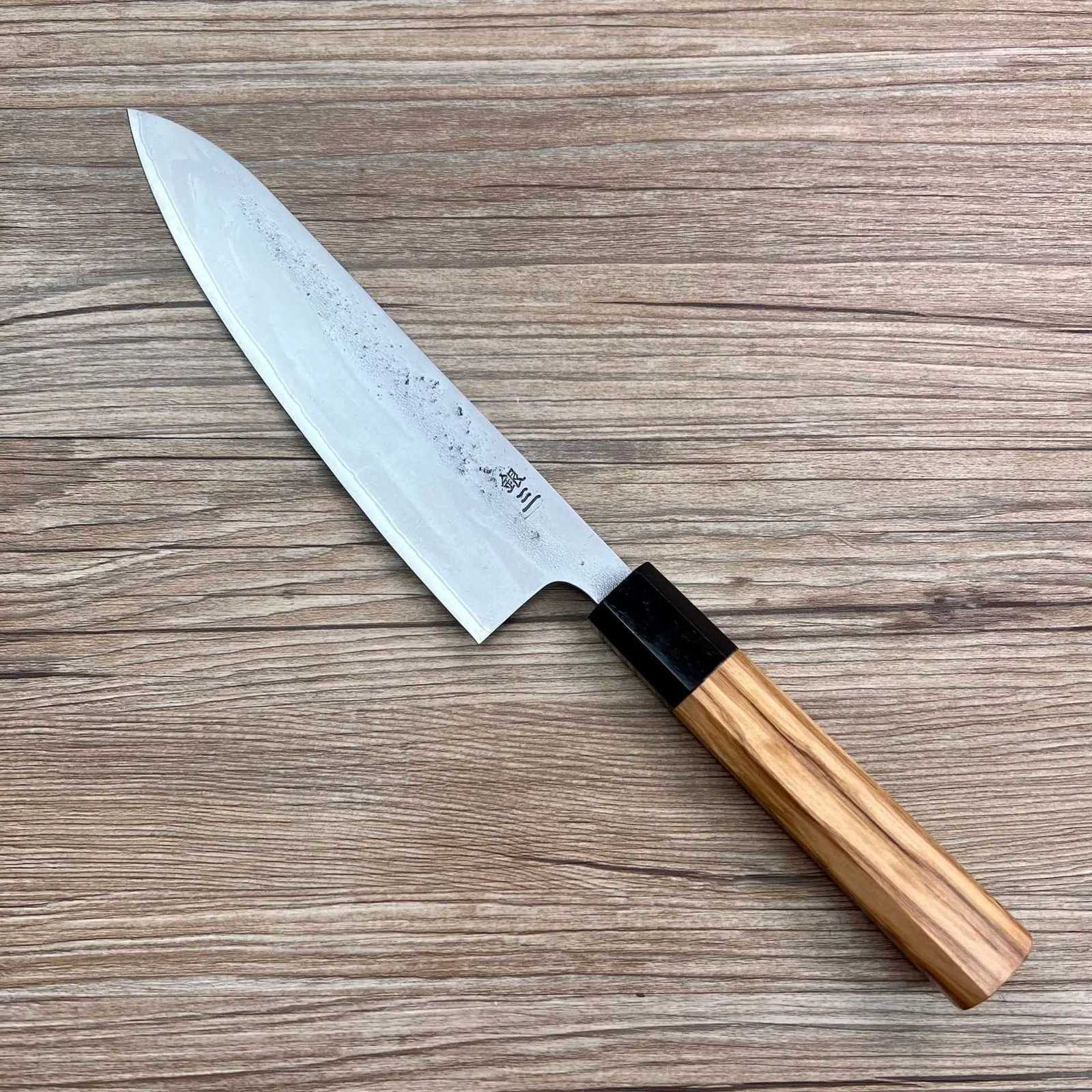 Kitchen knives 67 Inch Chef Knife Stainless Silver Steel No 3 Blade Wood Handle Cleaver Meat Slicing Vegetables Japanese Kitchen Sharp Knife F250923