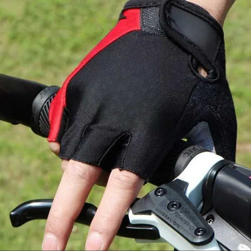 Half Finger Cycling Gloves Men Women Anti Slip Shock Breathable Summer Bicycle Gloves Fingerless Sports Gym Training Bike Gloves J2509221