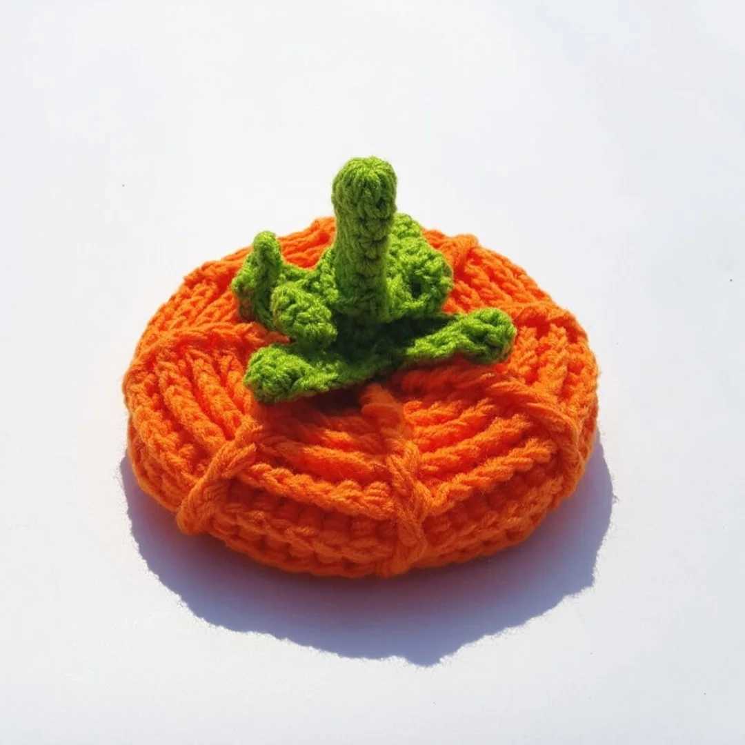 Halloween Baby Knitted Pumpkin Hat Girl Boy Cute Crochet Pumpkin Beanie Newborn Autumn Winter First Festival Costume Headwear Z251029