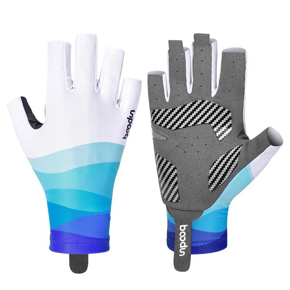 Half finger fishing gloves for men and women designed for rowing kayaking running and cycling with sun protection gloves252 J250922