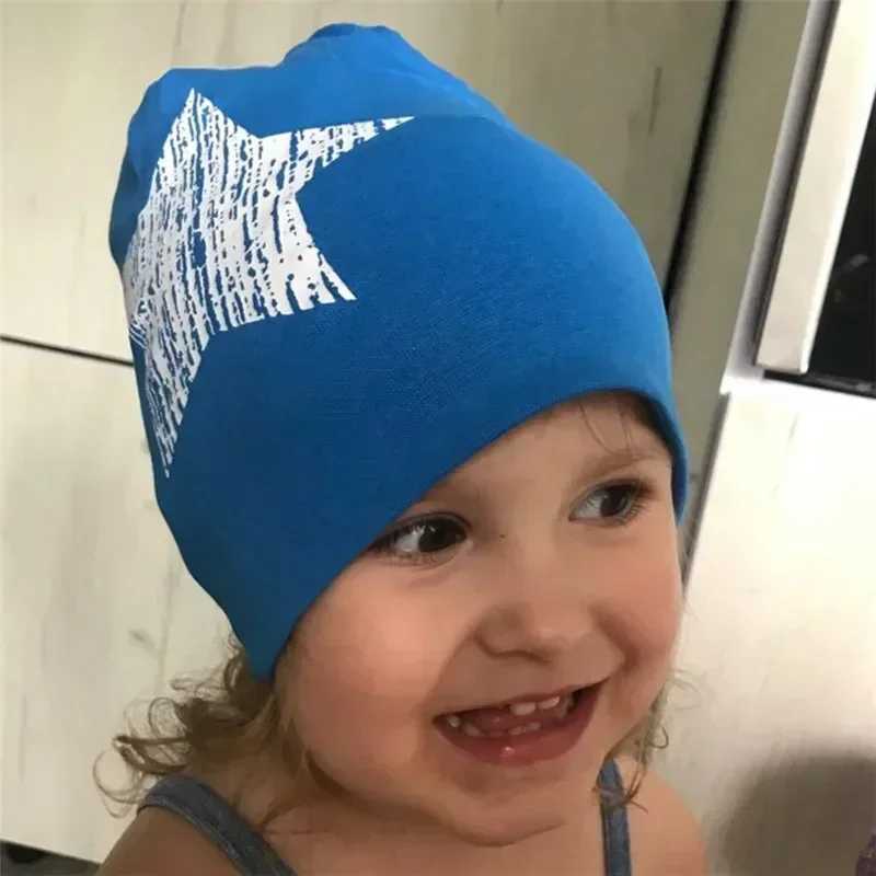 Baby Street Dance Hip Hop Hat Star Baby Boys Hat Toddler Girls Beanie Cap Spring Autumn Winter Knitted Baby Cap Toddler Hex Cap Z251029