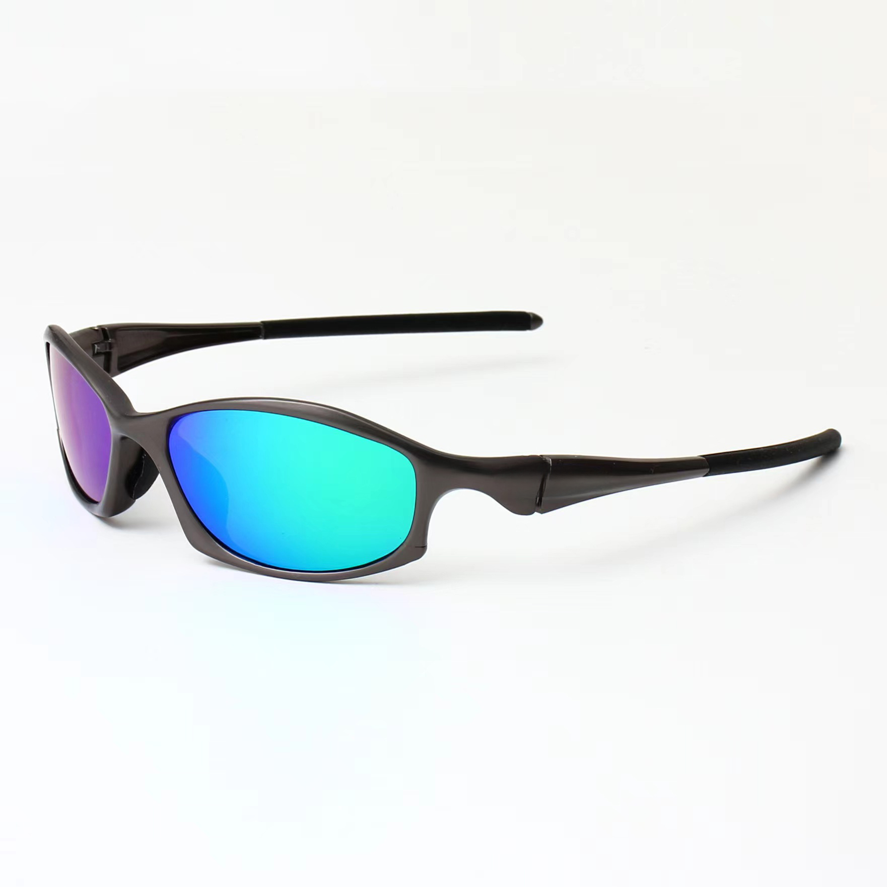 Metal Glasses Retro Outdoor Dressing Concave Style Cycling Polarized Sunglasses Zinc Alloy Sunglasses
