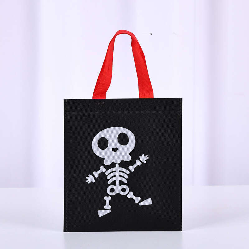 Halloween Mini Non-Woven Trick or Treat Candy Party Gift Tote Ghost Festival Shopping Bag