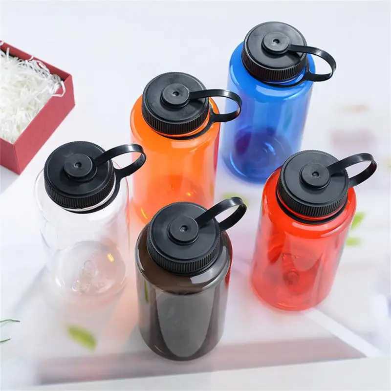 1000ml Portable Sports Wide Mouth Large Capacity Water Bottle Drink Cup Portable Mug Wear Dropresistant Sports Bottles J250923