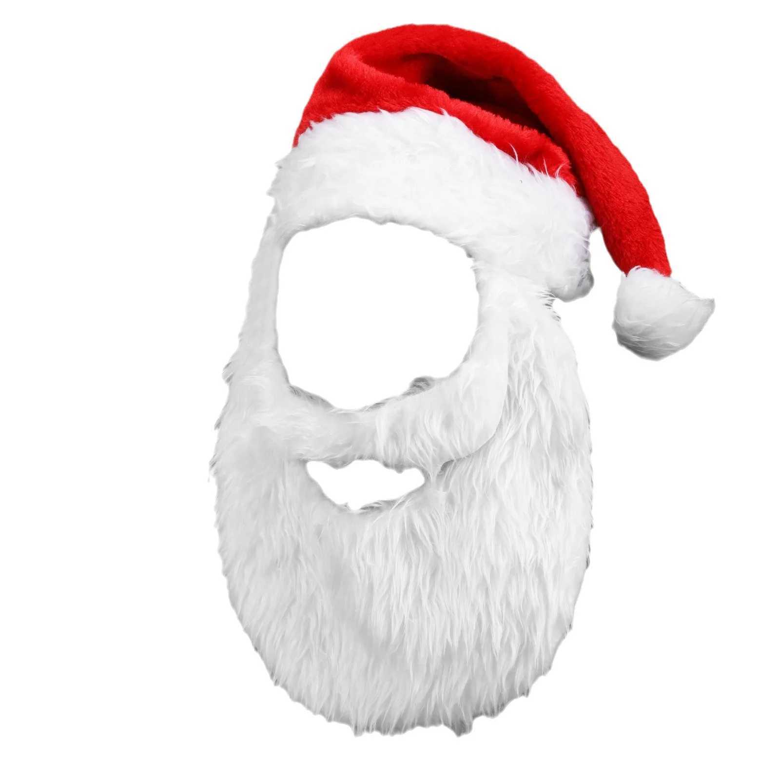Christmas Decorations Santa Claus Bearded Christmas Hat Santa Claus Hat Red Hat Christmas Decorations Z251029