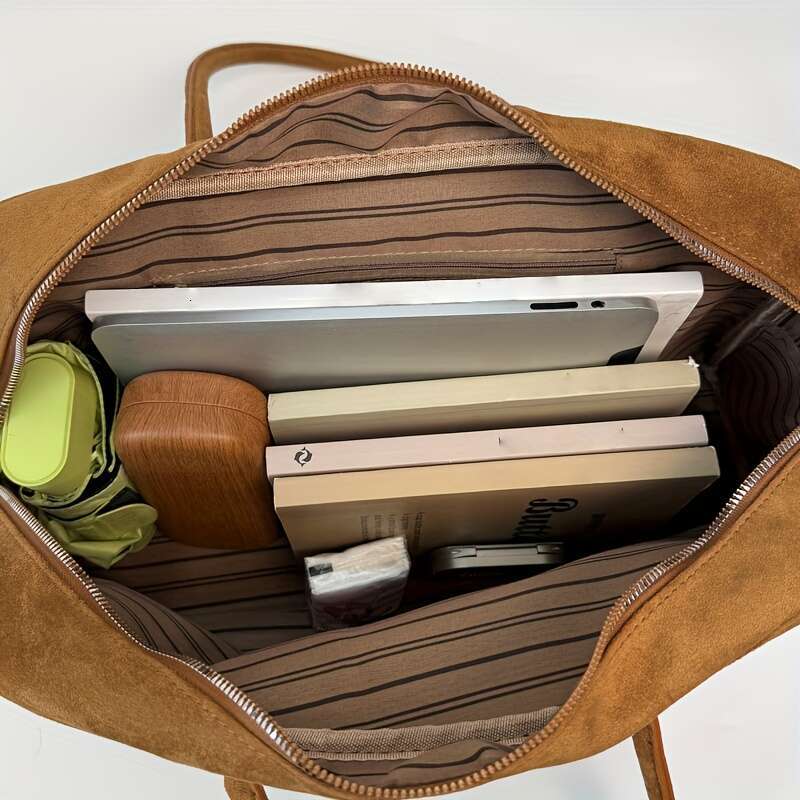 Designer Women Shoulder Bag Large Capacity with Laptop 15.6-inch Pocket, Synthetic Leather Gold Hardware, Elegant Durable Burgundy Brown Black