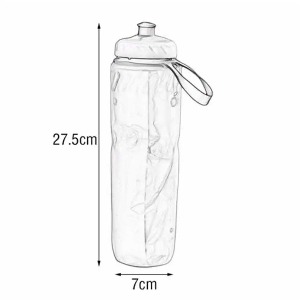 750ML Travel Gym Cycling Equipment Dual Layer Thermal Keeping Sport Cup Bicycle Water Bottles Sports Bottle Drinking Canteen J250923