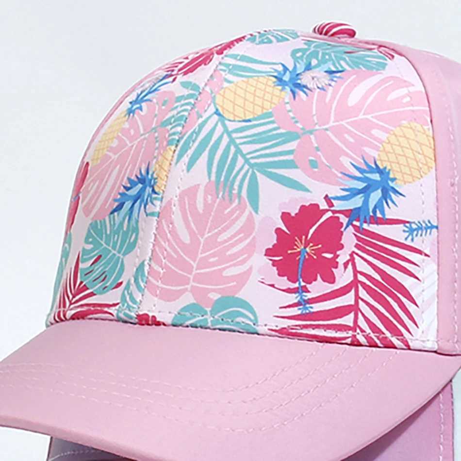 New Kids Parentchild Style Womens Ponytail Hat Allseason Childrens Hat Girl Sports Duckbill Cap Autumn Outdoor Baseball Cap Z251029