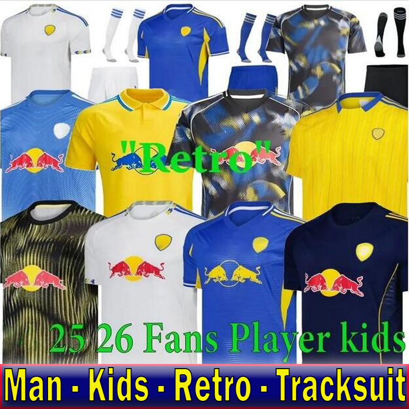 Leeds Unite 25 26 Soccer Jerseys BAMFORD AARONSON 2025 2026 JAMES STRUIJK home football shirt PIROE GNONTO AMPADU Leeds Top kit jersey Men Kids set