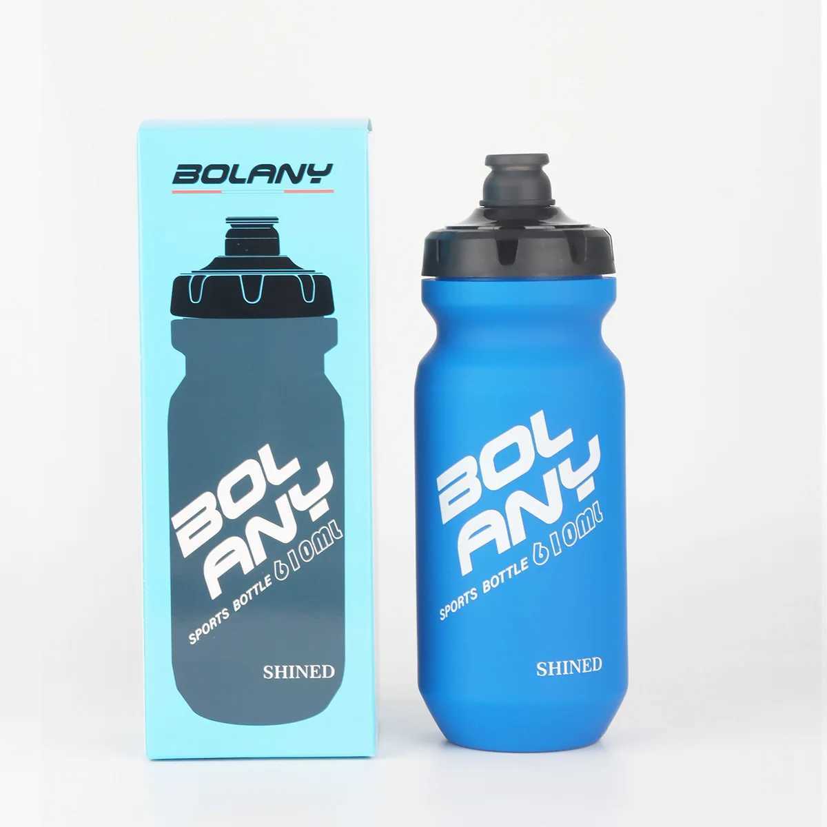 610ml Plastic Water Bottle for Bicycle Squeeze Out LeakProof Cycling Outdoor Sports Fitness Kettle J250923