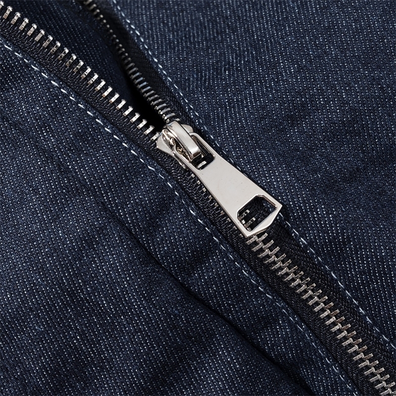 Autumn Fashion Women Washed Denim Jacket Coat Slim Zipper Single Breasted Shirt Female Lady Outerwear Jackets 250923