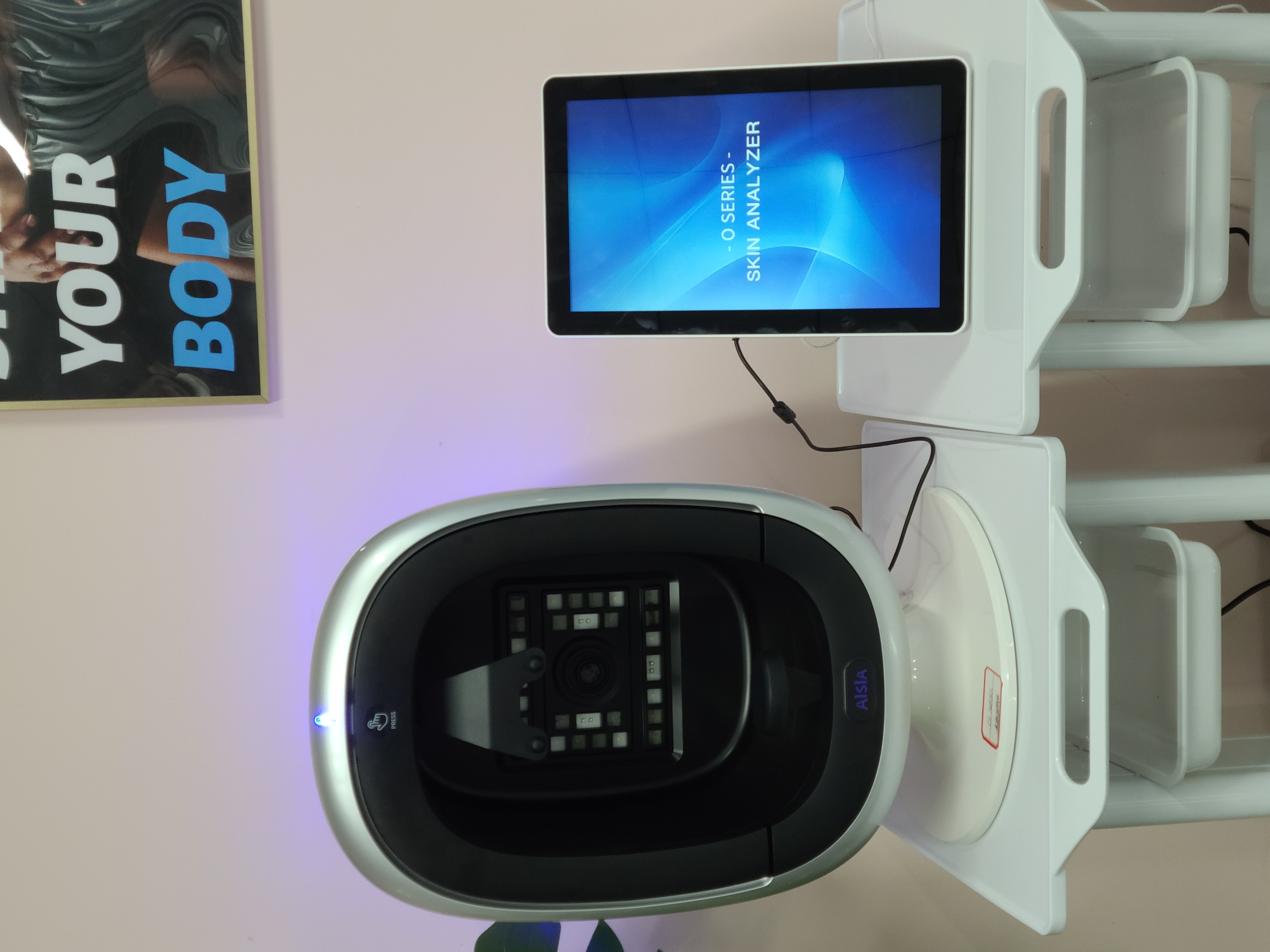 AI Skin Tester Deep Facial Skin Problem Analysis Machine 3D Scanner HD Image Comprehensive Report for Salon Skin Analyzer