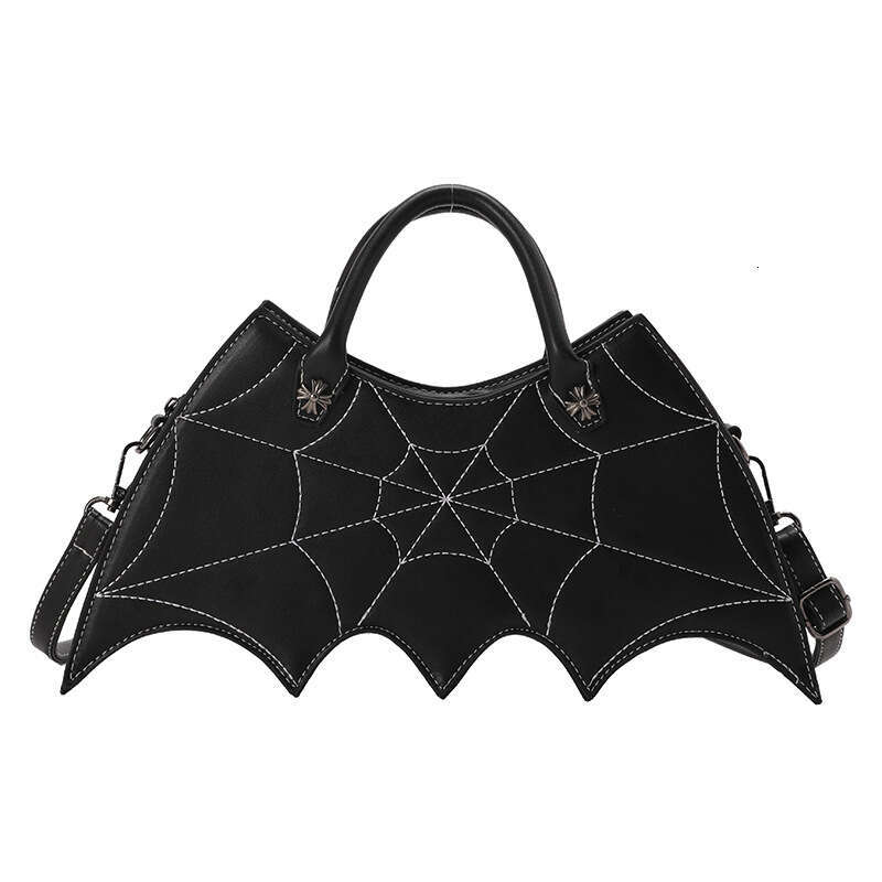 New Fashion Creative Prank Fun Halloween Personality Bat Girl Trendy PU Handbag Crossbody Bag