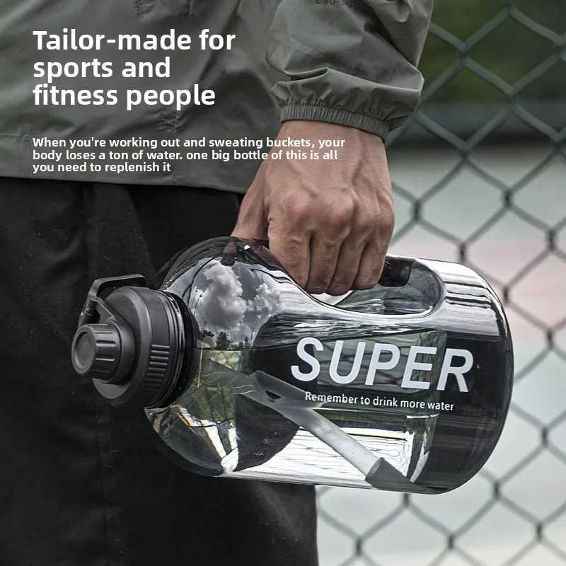 17L Water Bottle Large Capacity Sport Cycling Water Bottle with Precise Scale for Gym Camping Fitness Training Outdoor Hiking J250923