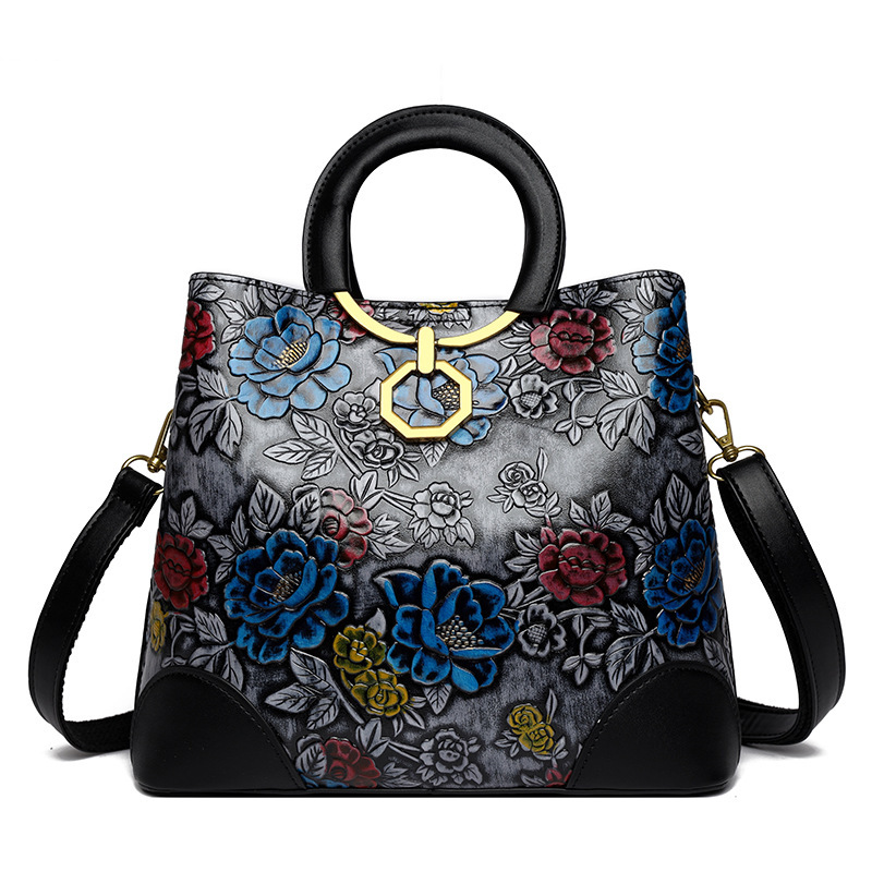 2025 hot selling women's shoulder bag new embossed pattern fashionable multifunctional designer women's shoulder horizontal handbag