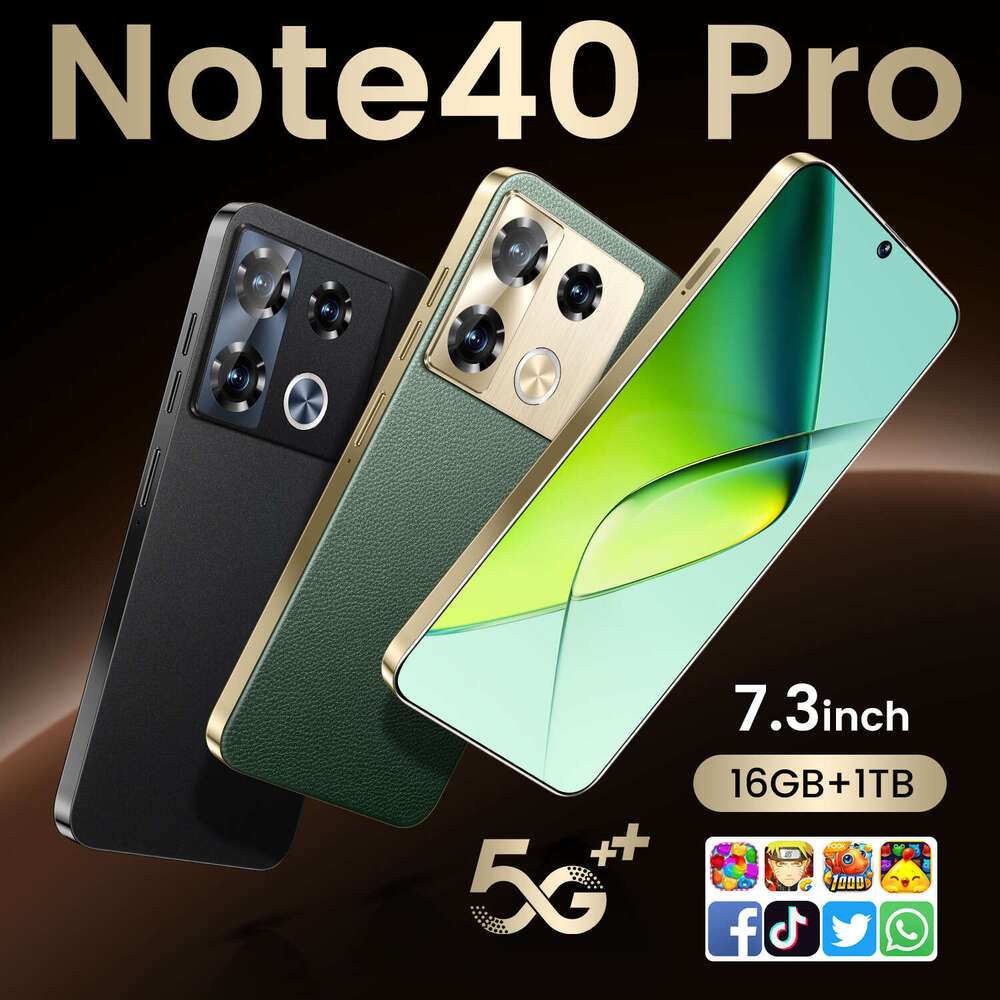 Infinix Note 40 Pro Plus 5G 16GB+1TB Mobile Phones Unlocked Touch Play Screen cell phone Android Smartphone Camera HD Display Smartphone