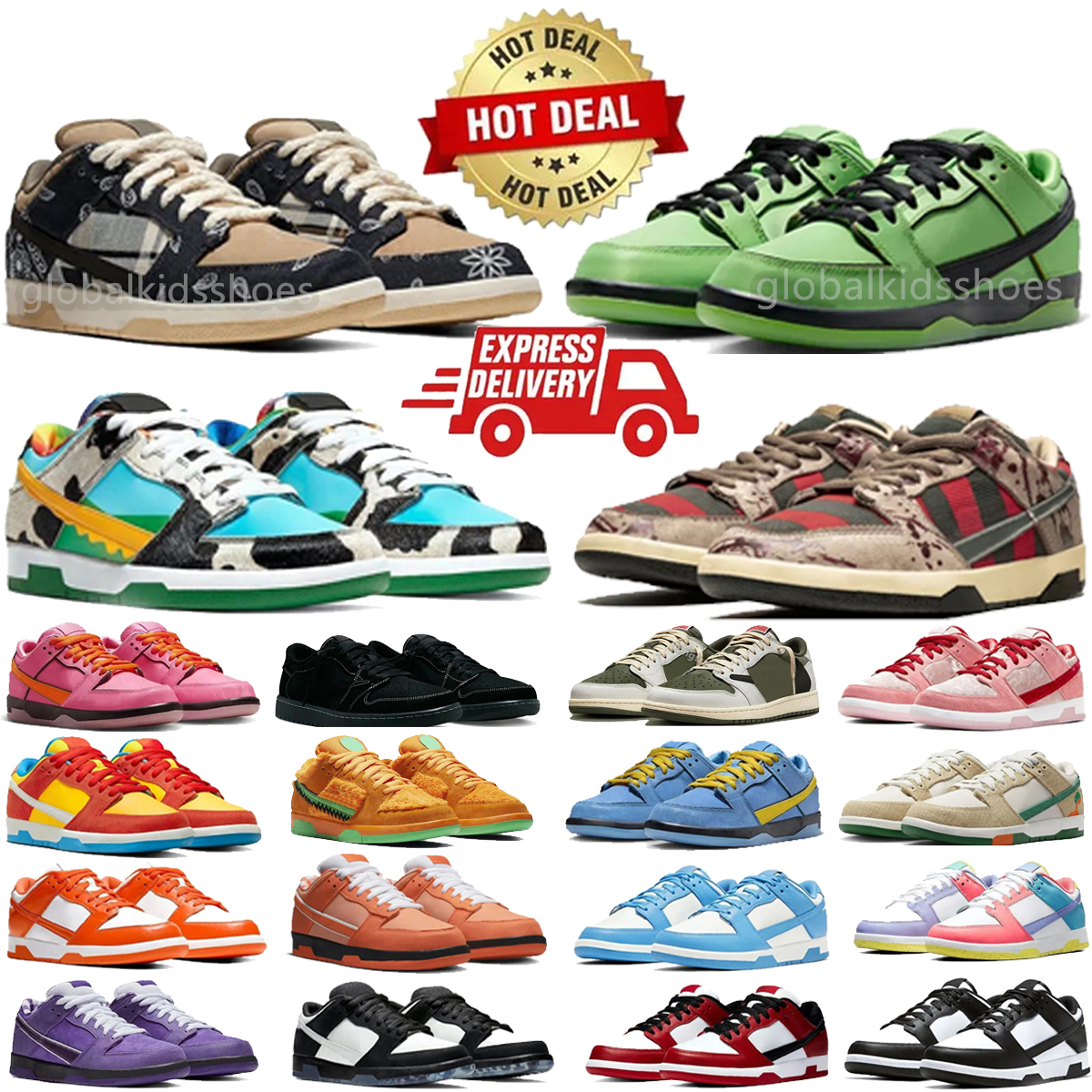 Designer Shoes Mens Black White Grey Fog UNC Sneakers Womens Valentines Day Photon Running shoes Dust Triple Pink Yellow Bear Trainers Casual Shoes