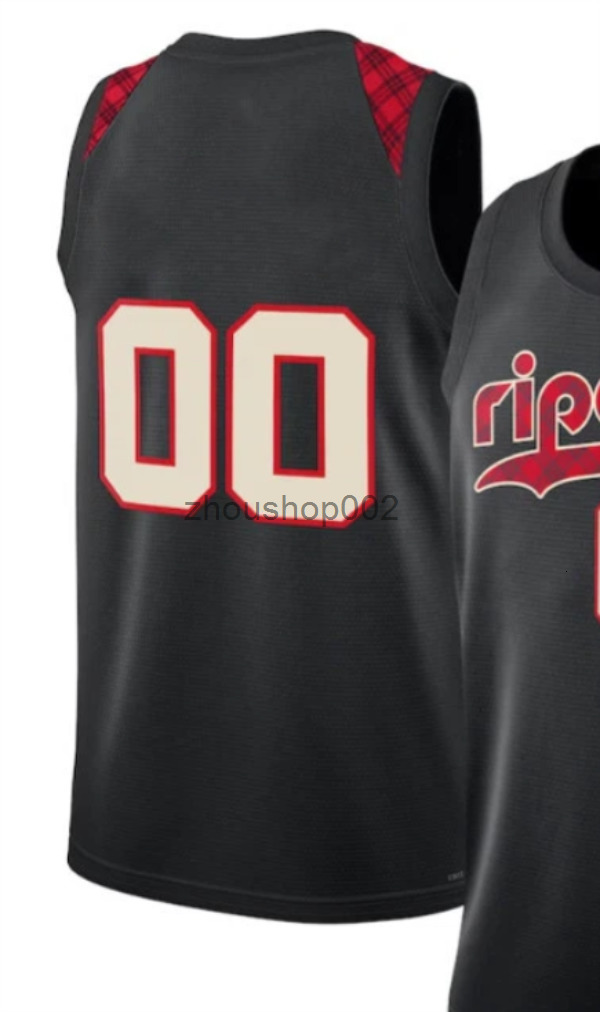 Portlands Blazer City Basketball Jerseys Yang Hansen Shaedon Sharpe Scoot Henderson Robert Williams Donovann Clingan Deni Avdija Toumani Camara City J