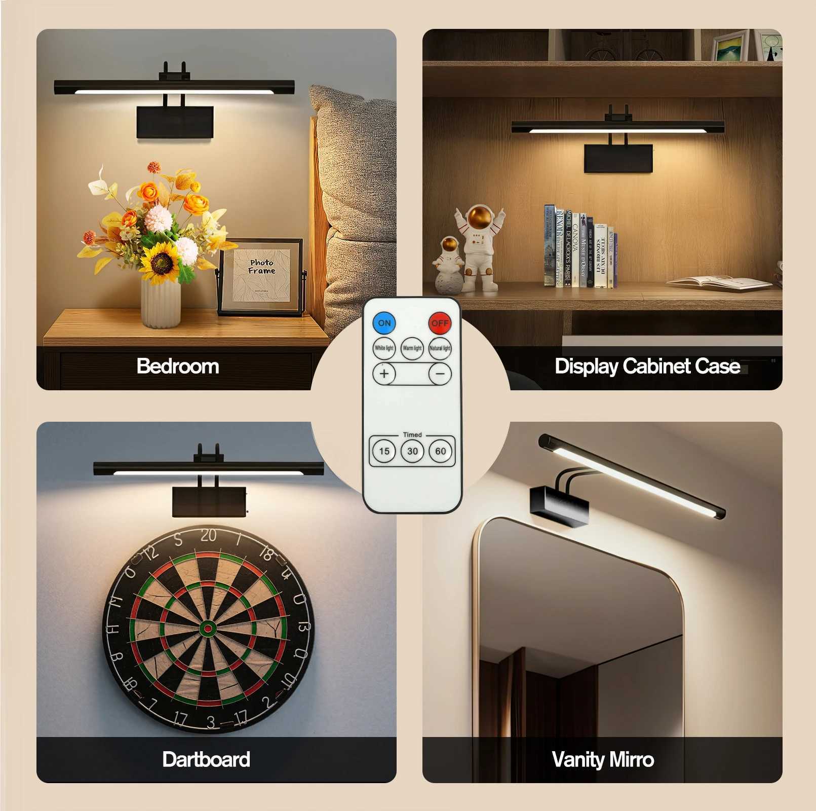 LED Wall Light Indoor 8W 12W Modern Wall Sconce Light AC90260V Bathroom Lighting over Mirror Black Silver 50cm Wall Sconce C251124