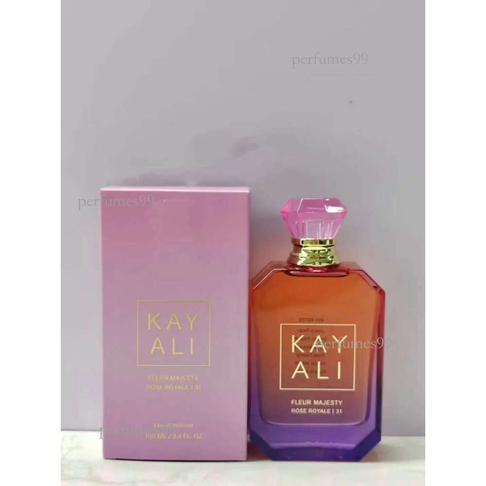 Kayali perfume Fleur Mesty Rose Royale 31 Vanilla 28 Perfume 100ml Eau De Parfum Men Woman Fragrance 3.4oz Long Lasting Smell Desigr Brand EDP Ma