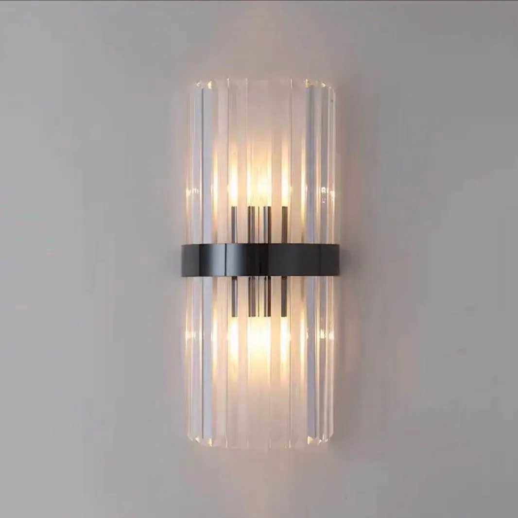 Nordic Luxury Crystal Wall Lamp Creative Sconce for Bedroom Hallway Living Room Decor C251124