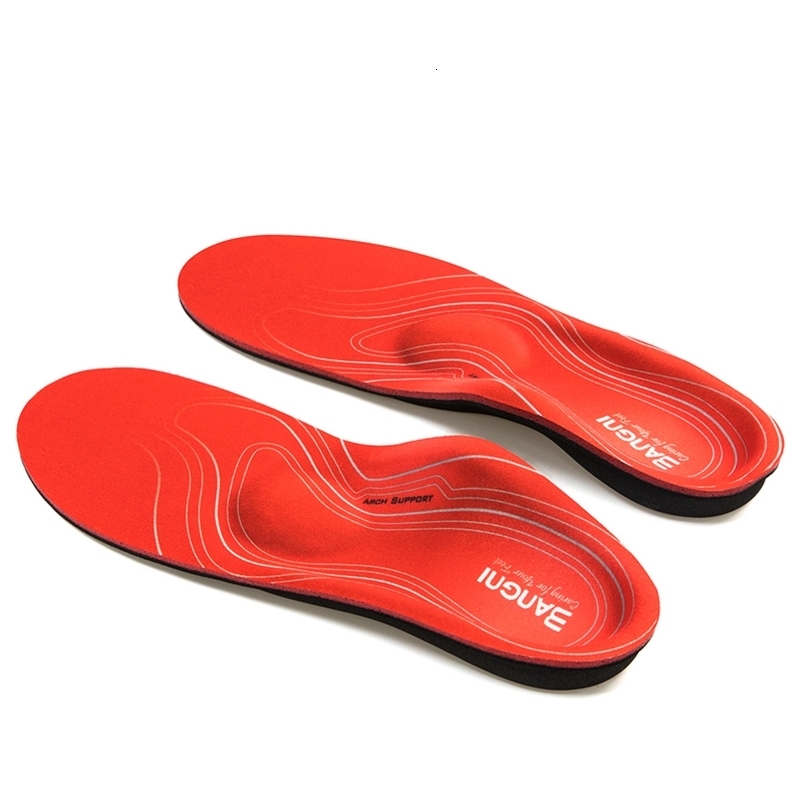 3ANGNI Ortic Severe Flat Feet Insoles Arch Support Shoes Sole Insert Orthopedic Insoles Heel Pain Plantar Fasciitis Men Woman 220505