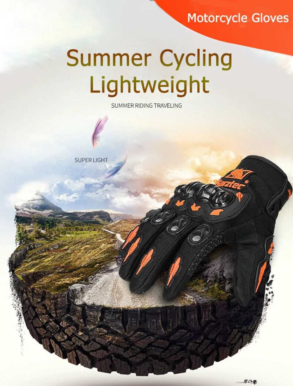 Motorcycle Gloves Fullfinger Gloves Touch Screen Driving Gloves Wearresistant Antidrop Fourseason Gloves for Men Women J250922