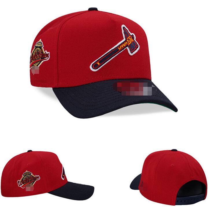 2025 fashion Braves Basketball Snapback World Series Baseball Snapbacks Champions Snap Back Hats Womens Mens Flat Caps Strapback Hip Hop Cap Sports Hat d9