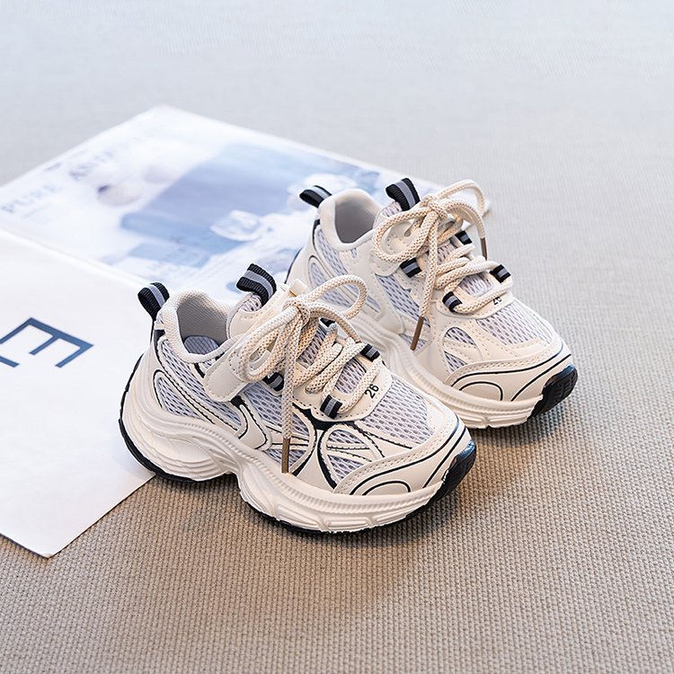 Kids Designer Shoes Toddler Walking Running Shoes Trainers Children Mesh Style Child Boys Girls Happysteps Sports Sneakers Shoes Sizes 26-37 US9C-US5Y