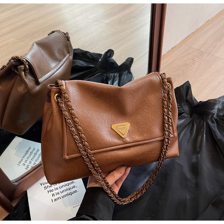Designer Shoulder Purse Crossbody Tote Sena Flowing Lightweight Women's Vintage Commuter Bag