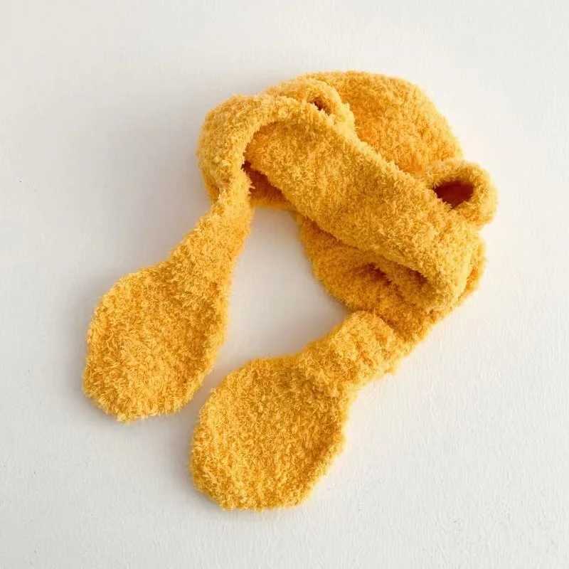 Baby Hats Scarf set for Winter Toddler Coral Fleece Warm Hat Infant Cold Weather Beanie with Neck Warmer Baby BoyGirl Cute Caps Z251029