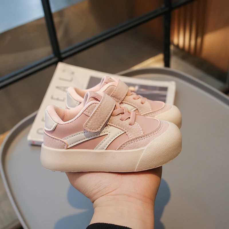 Childrens Sneakers 08 Years Old Leather Casual Boys Girls Toddler Single Shoes Four Seasons Models Kid Baby De Training Shoes J251105