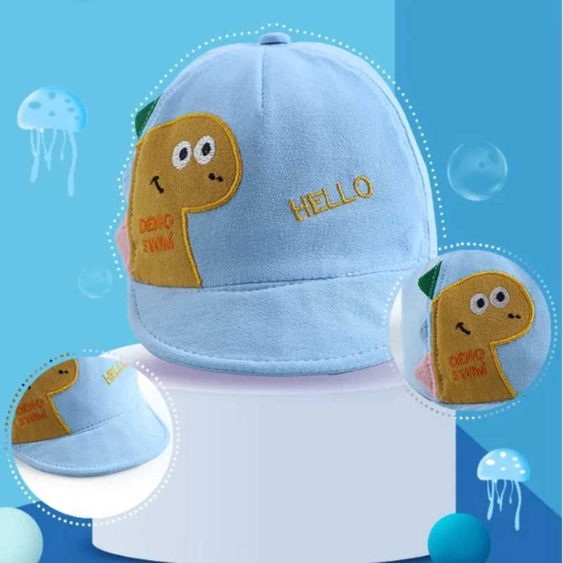 New Summer Autumn Cartoon Animal Toddler Baby Hat Soft Cotton Boys Girls Baseball Cap Summer Outdoor Infant Girls Sun Hats Z251029