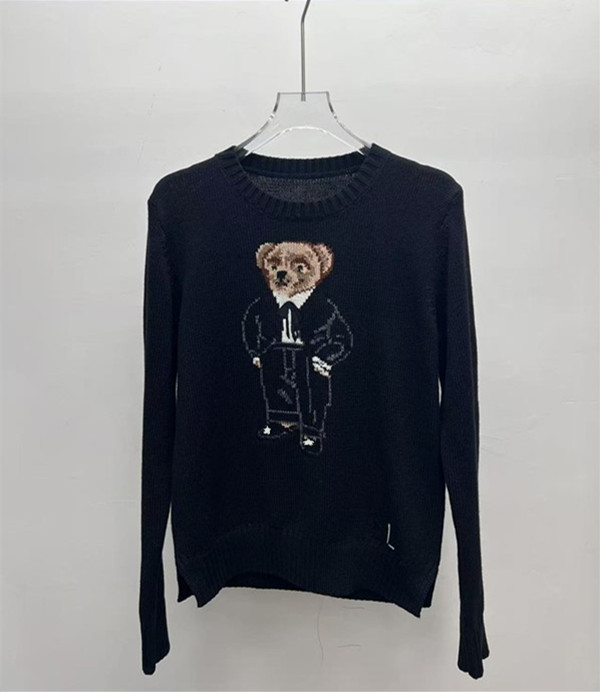 New mens cartoon sweaters bear pullovers womens cashmere knitted clothing winter fashion shirts and unique outfits L251108AN0F L251115LLS9