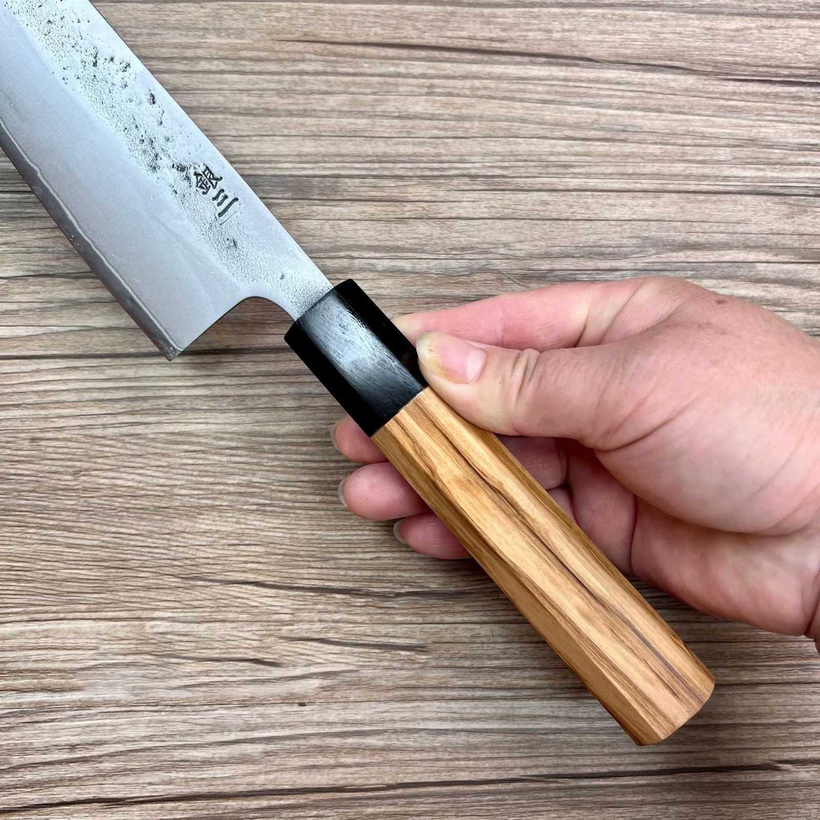Kitchen knives 67 Inch Chef Knife Stainless Silver Steel No 3 Blade Wood Handle Cleaver Meat Slicing Vegetables Japanese Kitchen Sharp Knife F250923