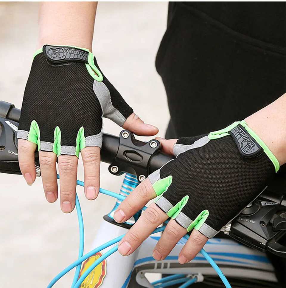 GTUBIKE Half Finger Gloves Antislip Shock Absorben Outdoor Sports Climbing Cycling Fitness Tool Upgraded Gloves For Men Women J250922
