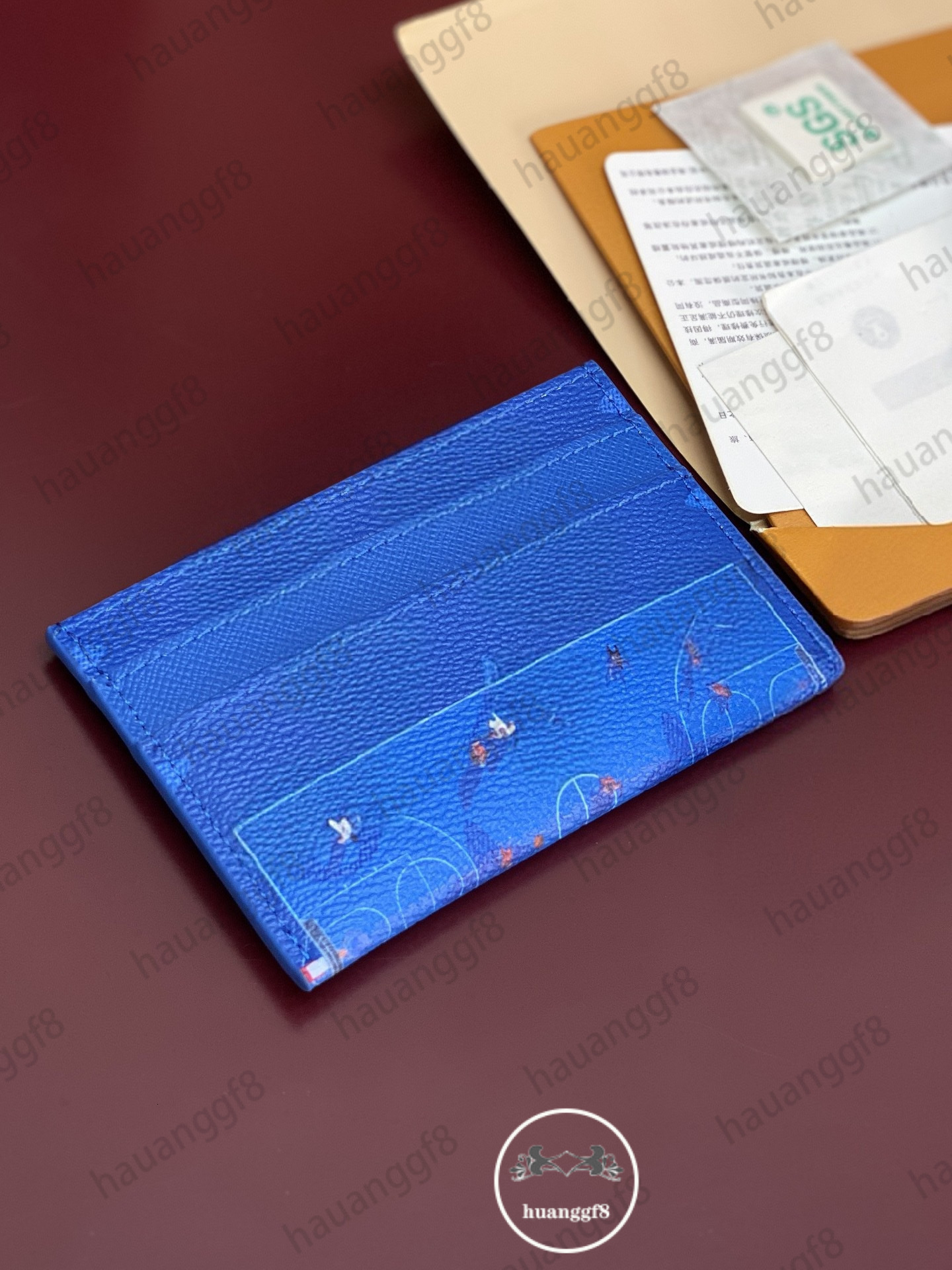 10A new style mascua letter surfin monagram Leaher Case Card spors fooball passpor golf swimming letter skiing Couple's wallet Street skateboarding. Basketbal With