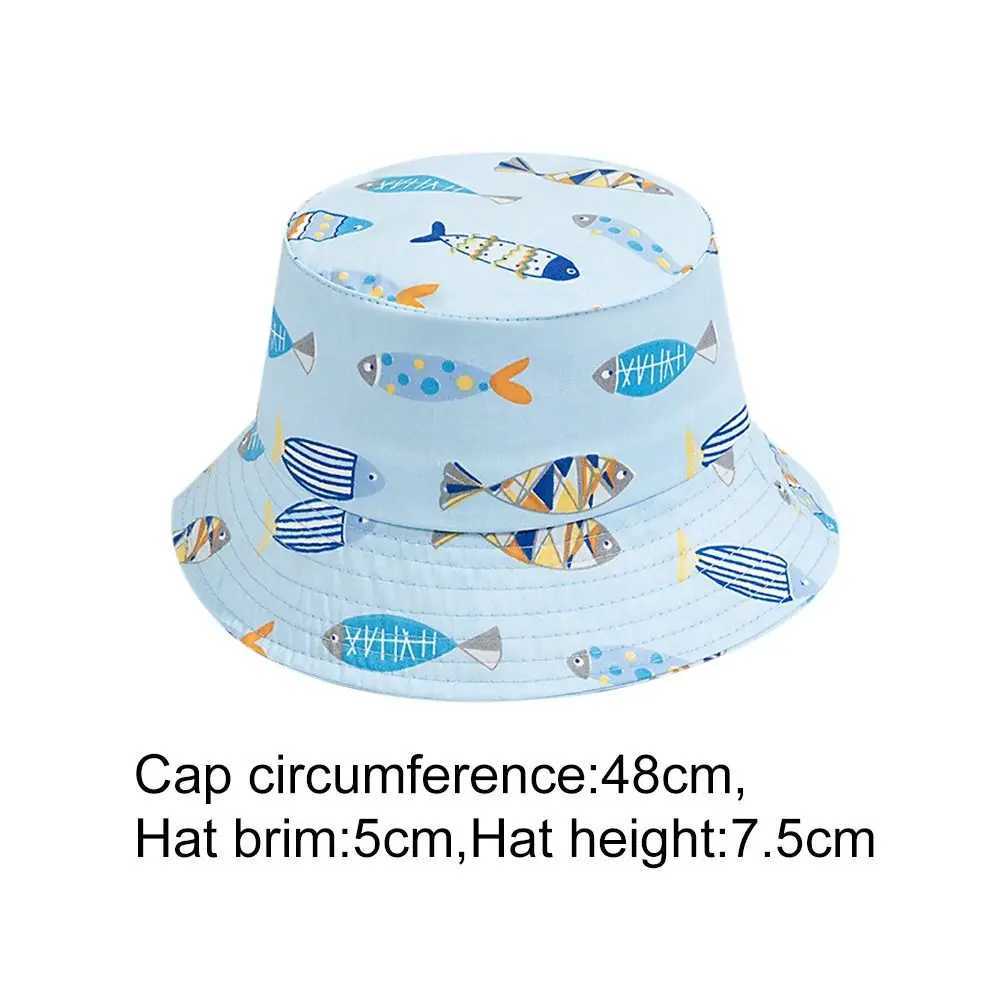 Summer Baby Sun Hat Baby Sun Hat for Girls and Boys Outdoor Neck Ear Cover Anti UV Kids Beach Caps Bucket Cap Z251029