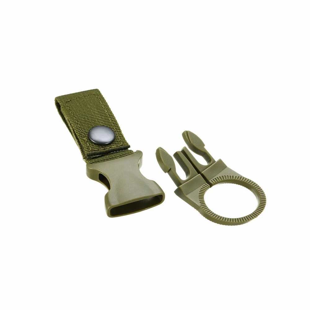 Outdoor Waterbottle buckle hook Nylon Webbing Buckle Hook Climb Carabiner Belt Backpack Hanger Camp Water Bottle Holder Clip J250923