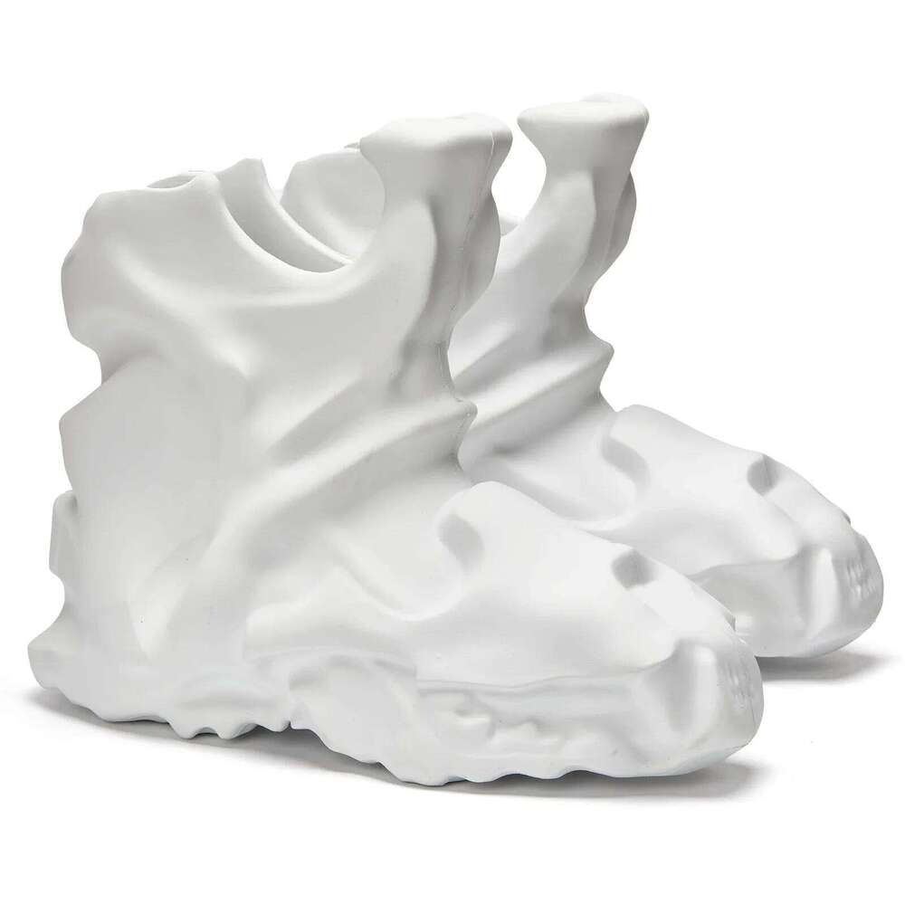 New Black Men Man Design Brand High Quality Platform Increasing Original Stylish Goth Ankle Punk Rock Knight Boots