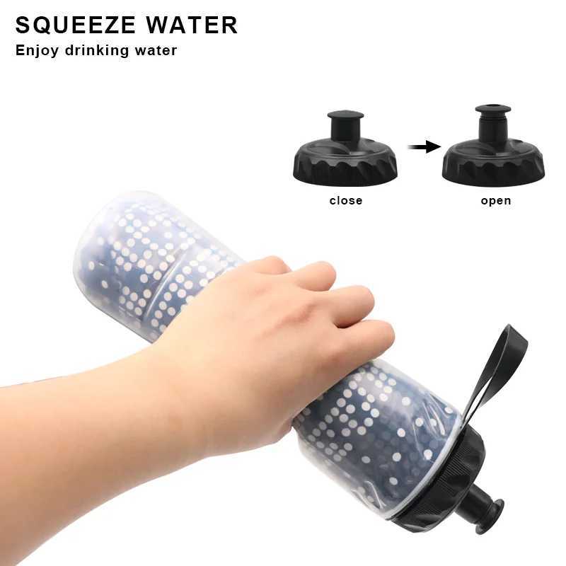 Bicycle Water Bottle Dual Layer Thermal Keep Hot Cold Portable MTB Road Bike Sport Water Bottle Outdoor Riding Cycling Equipment J250923