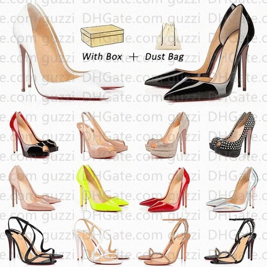 Designer High Heels Toe Pointed Womens 6cm 8cm 10cm 12cm 14cm Luxurys Platform Peep-toes black Sandal j2A3#