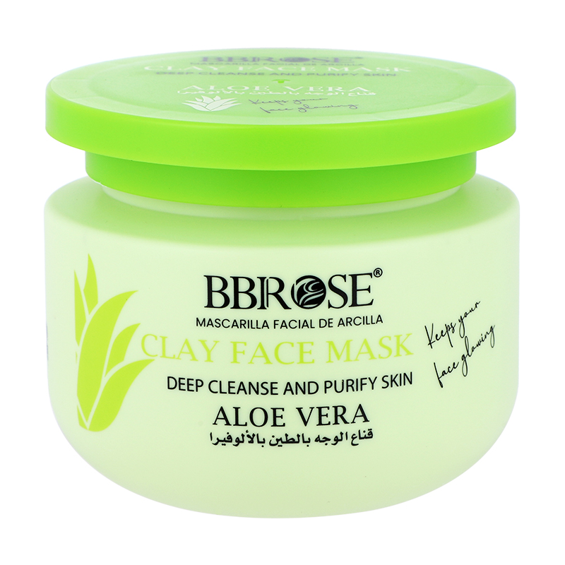 BBROSE Clay Face Mask, Collagen/Vitamin C/Aloe Vera, Deep Cleanse & Purify Skin