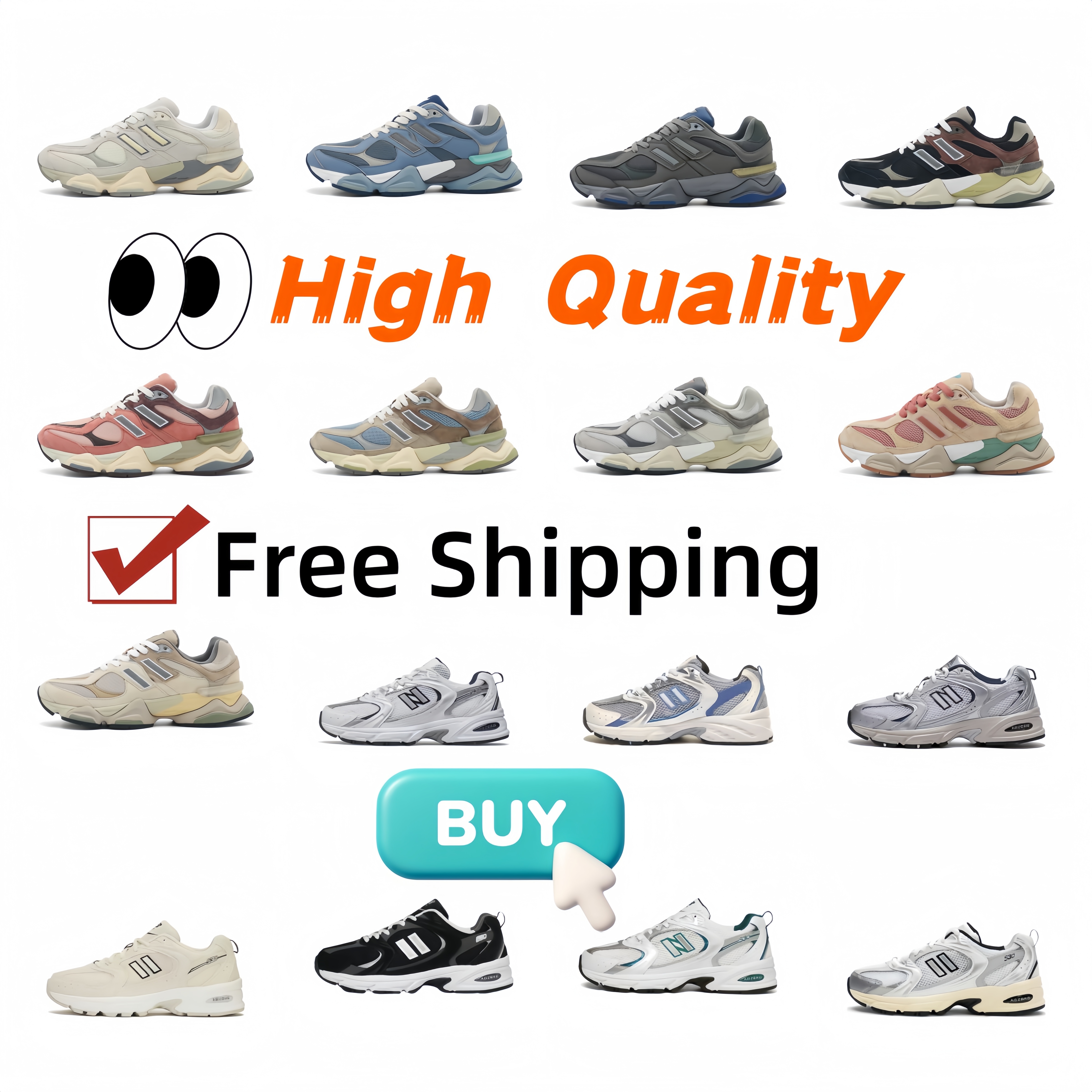 Designer Balaaance Shoes 530 Outdoor Casual Walk Sports Running Shoes Breathable Mesh Unisex Zapatos Trainers Leisure Green Black White Sneakers size 36-44 043