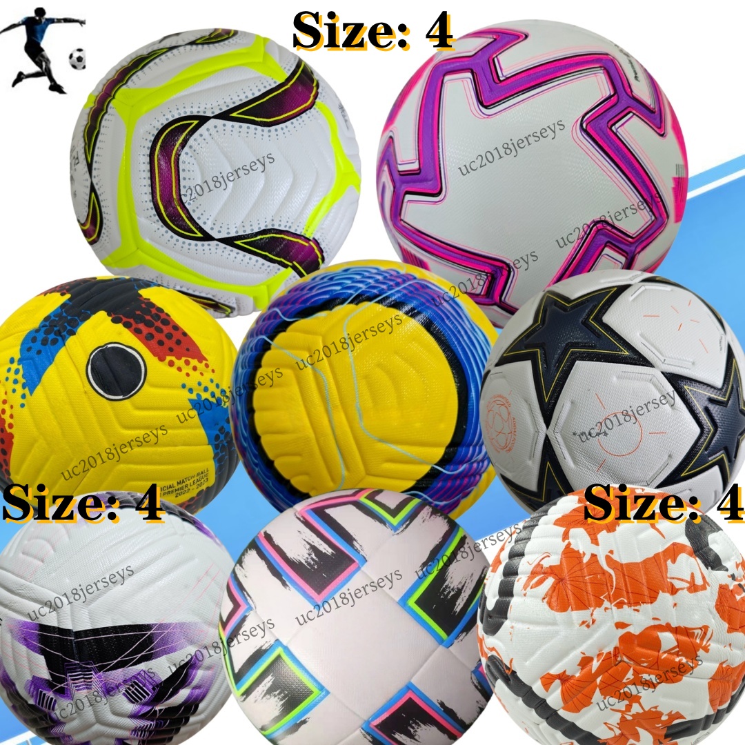 Size 4 footballs 2025 2026 GB Football Soccer footy Ball Official pu football High Quality Match Balls Training Football 2023 2024 cup ball size 4 soccer balls